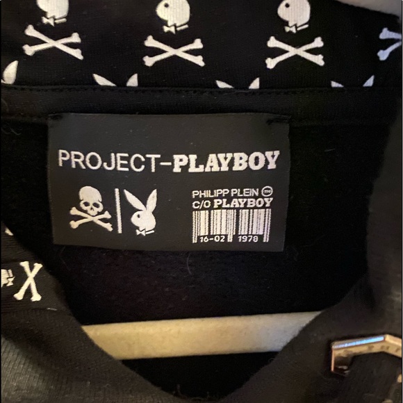 PHILIPP PLEIN x PLAYBOY Black 'Playboy Cover' Sweatshirt (unisex) - Picture 6 of 16